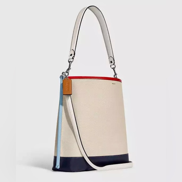NEW Coach Mollie Bucket Bag in Colorblock - Picture 2 of 6